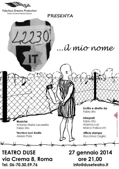 42.230…il mio nome al Teatro Duse